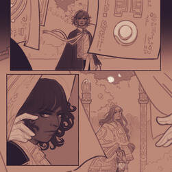 under the twin moons' light