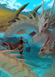 Gathering for Mitron - Illustration for The Sun's Journey zine